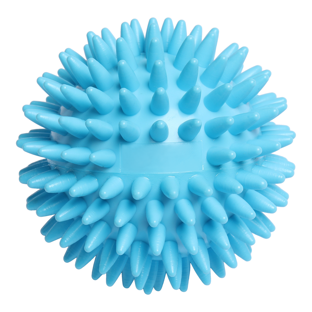 Massagebal / Egelbal met rechthoekig reliëf (78 mm, kleur op maat), "Made in Germany"