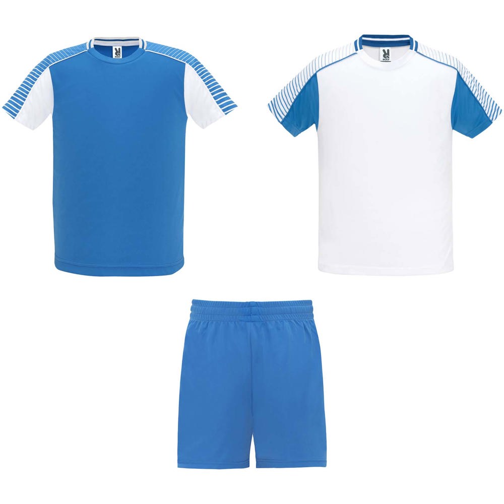 Juve 140 g/m² sportset voor kinderen - Wit, Koningsblauw