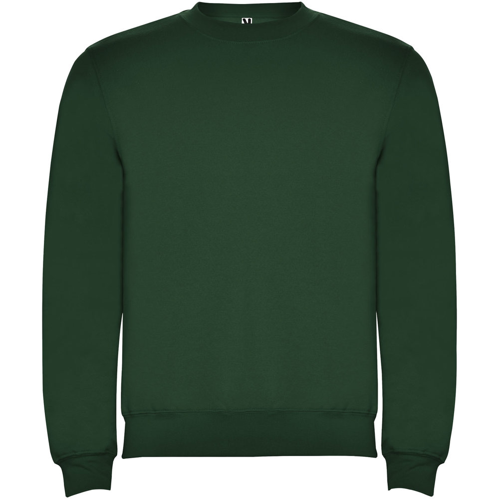 Clasica 280 g/m² unisex trui met ronde hals - Flessengroen