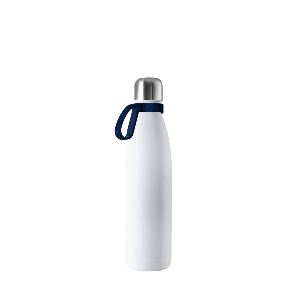 Thermofles RETUMBLER-NIZZA - zilver, wit, donkerblauw