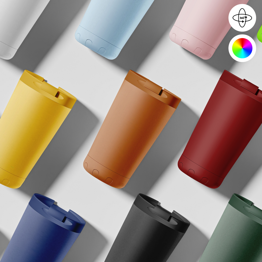 Thermosbeker / Koffiebeker - 350 ml - Oranje