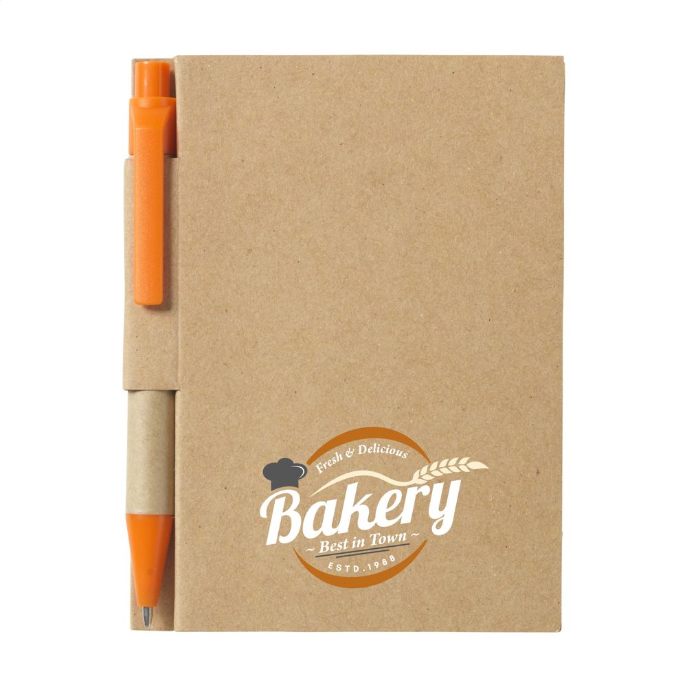RecycleNote-S notitieboek - Oranje