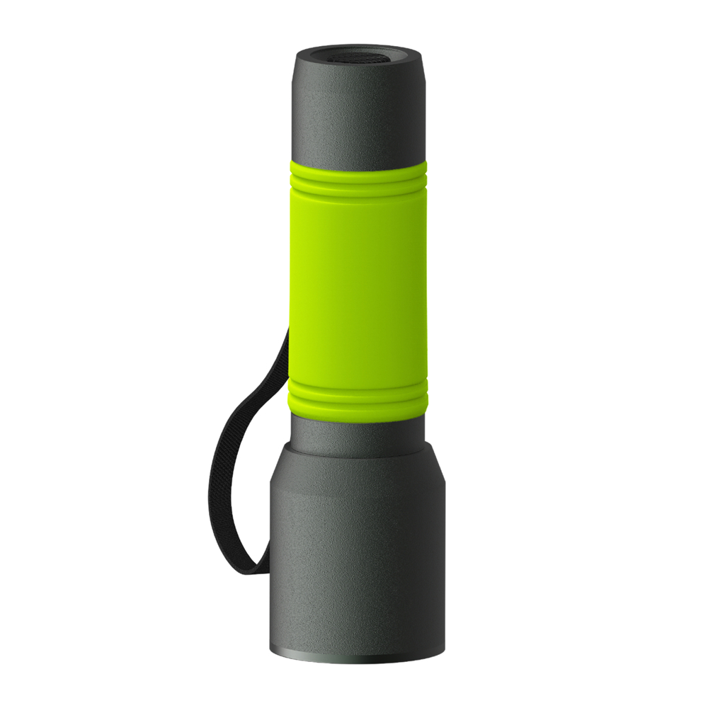 Zaklamp REEVES-myFLASH 300 - lichtgroen, antraciet