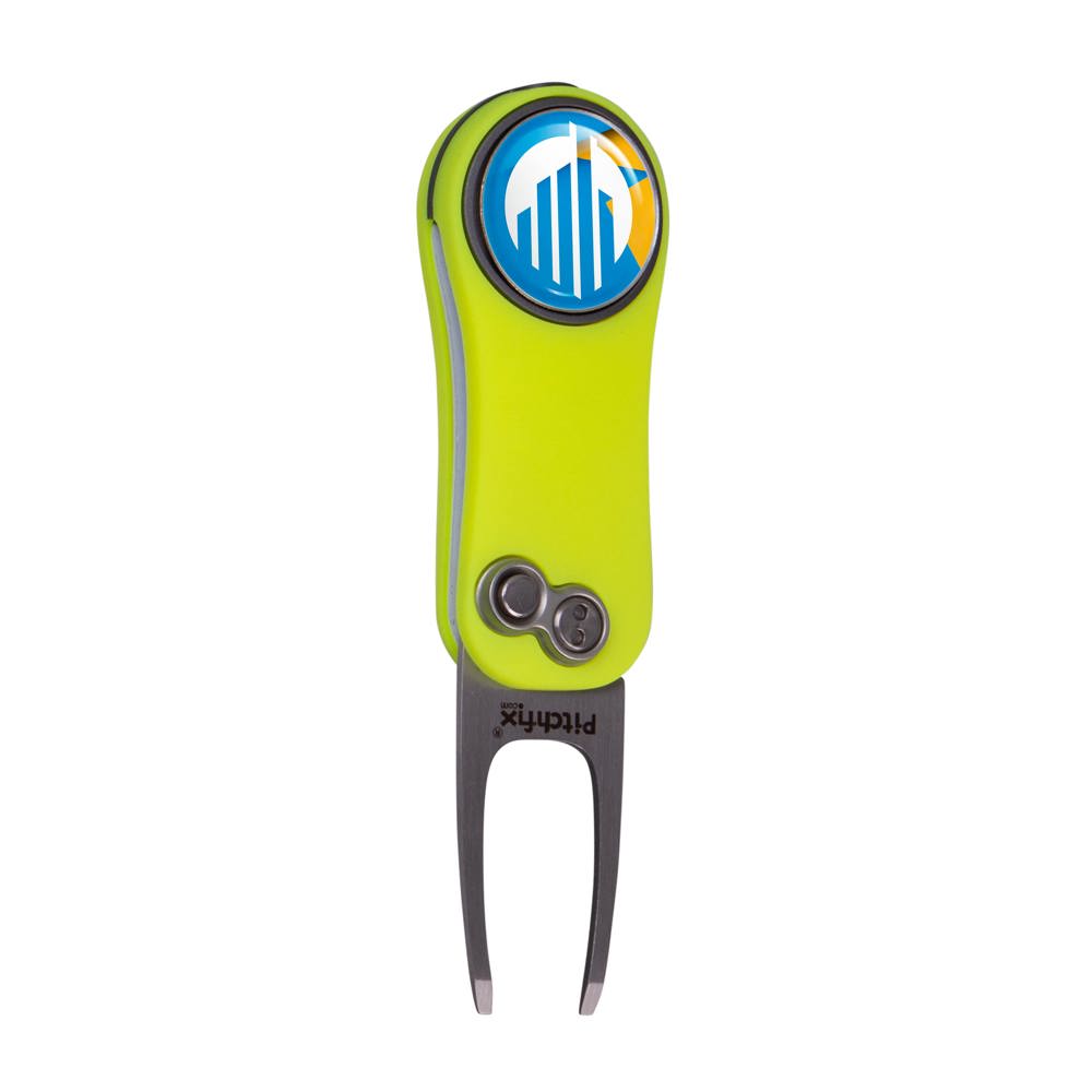 Pitchfix Hybrid 2.0 - Fluor Geel/Wit