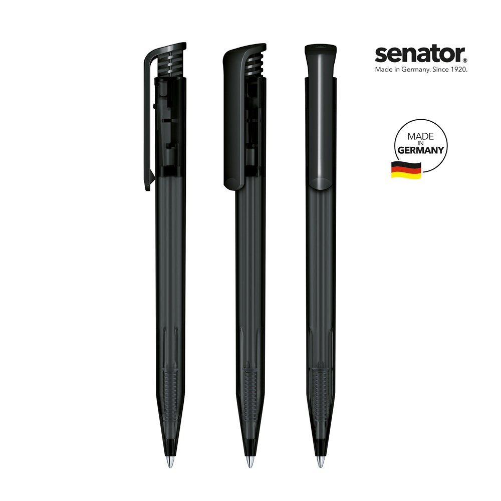 senator® Super Hit Frosted balpen - Zwart