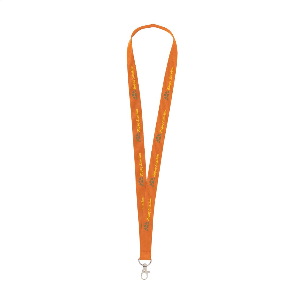 KeyCord Budget 2 cm lanyard - oranje (± PMS 021C)