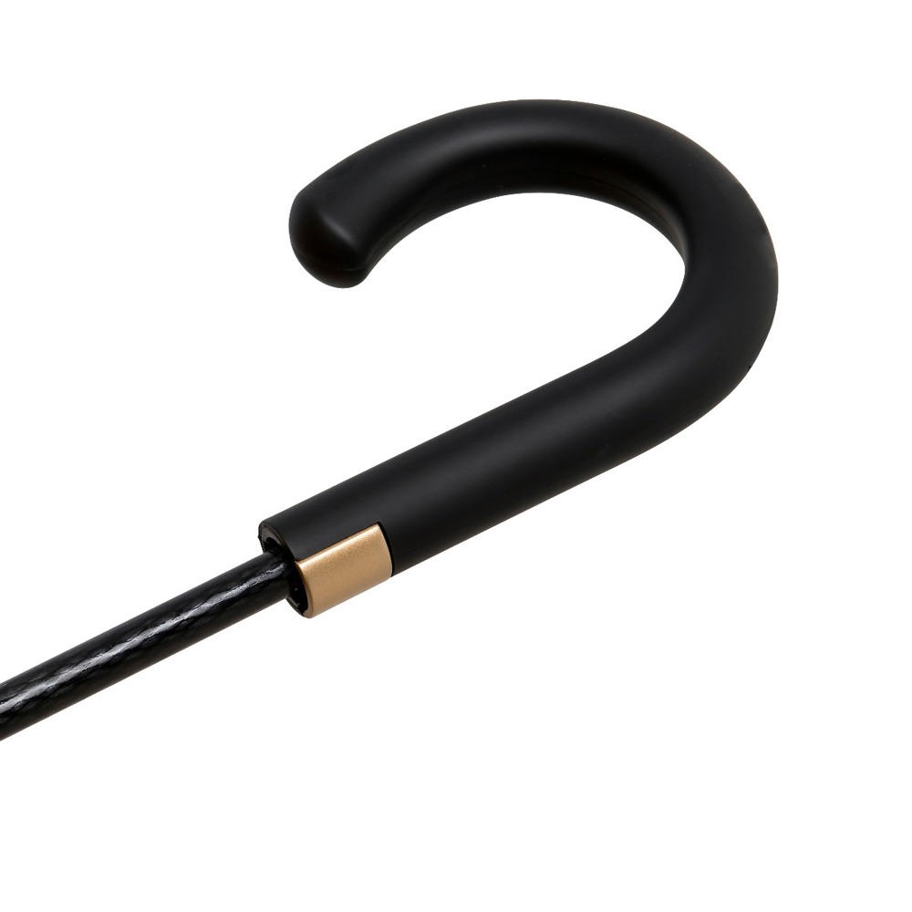 FALCONE - Grote paraplu - Automaat - Windproof -  120 cm - Zwart / Goud