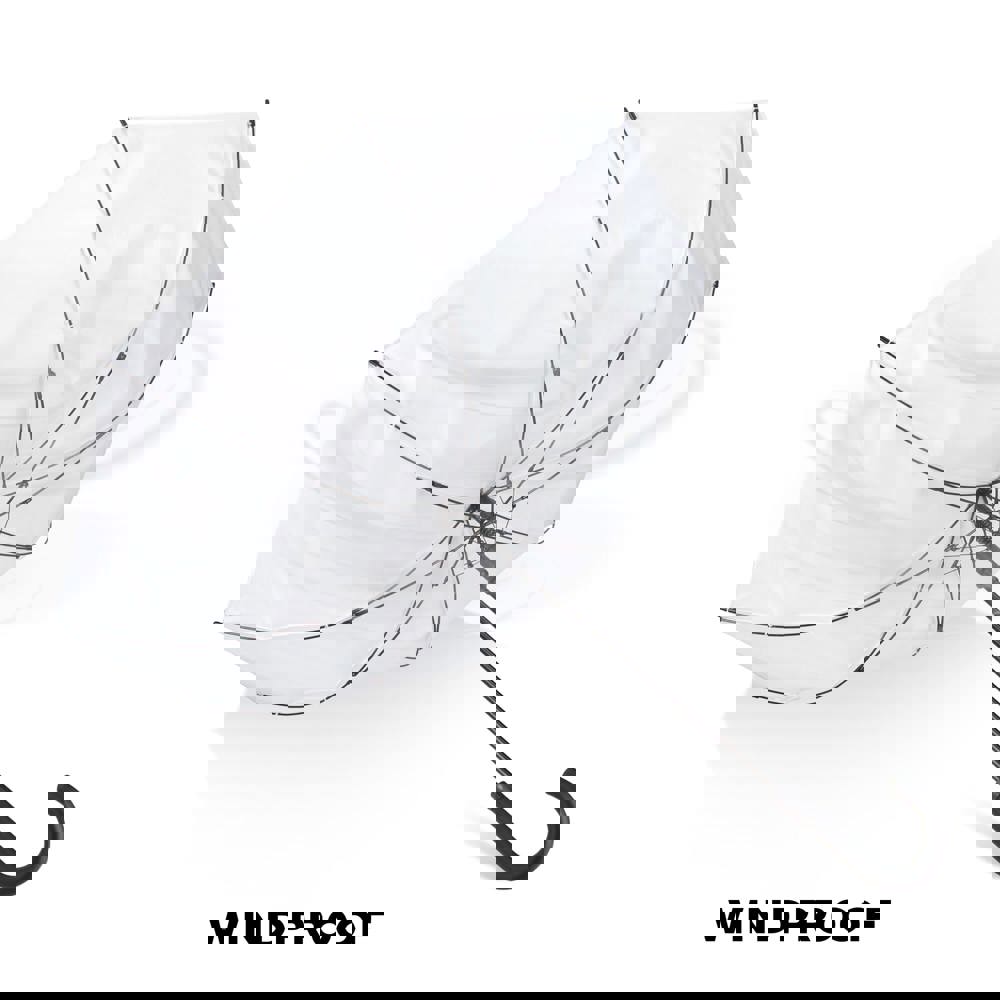 Verdure 190T Pongee 23" Winddichte haakparaplu Auto open