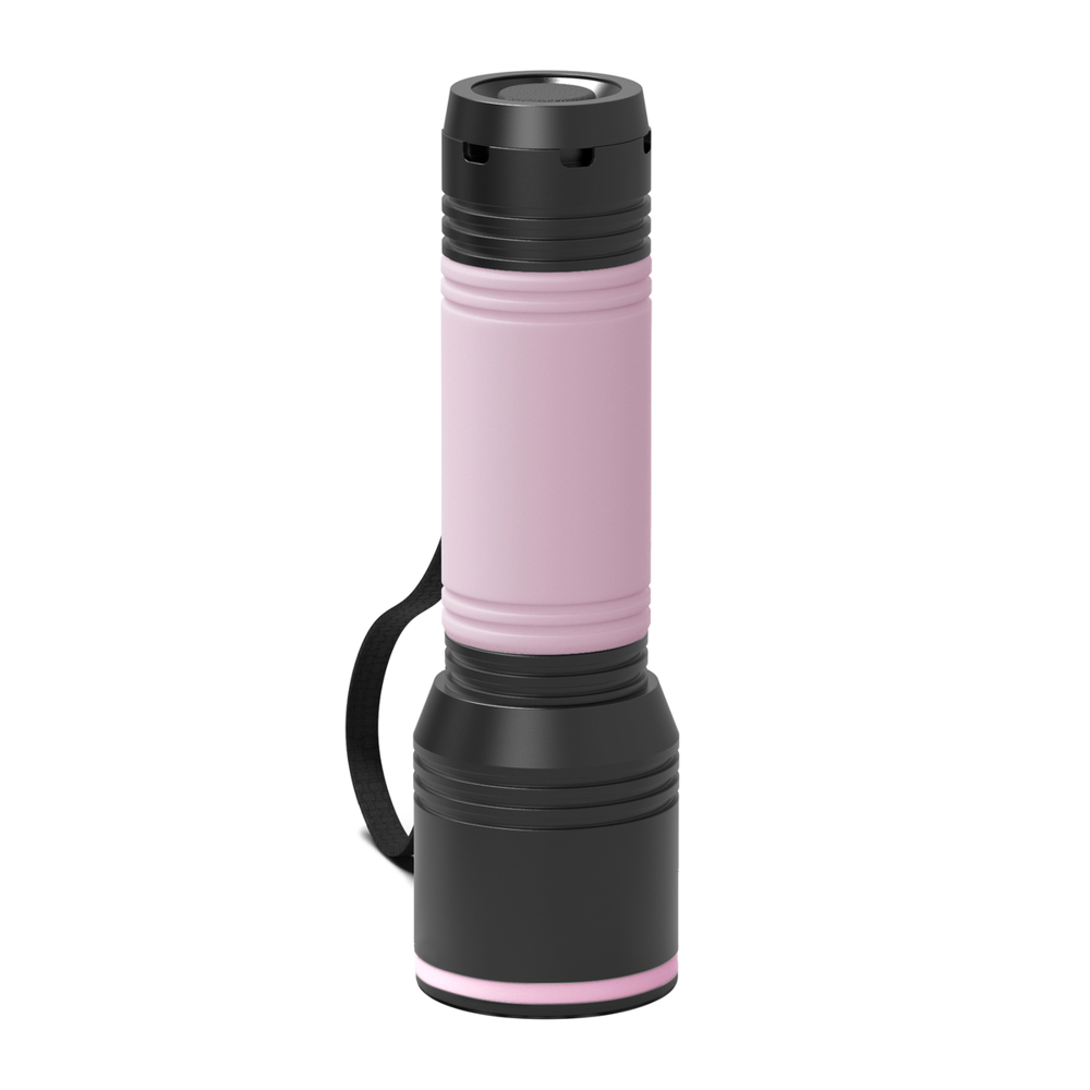 Zaklamp REEVES-myFLASH 700 - zwart, lichtmagenta