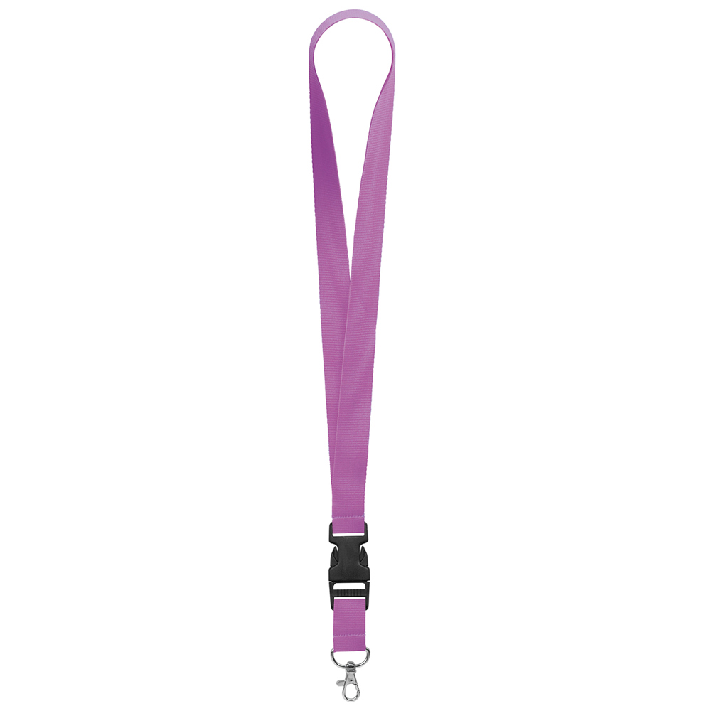 Keycord "standaard", breedte 25 mm - Lila