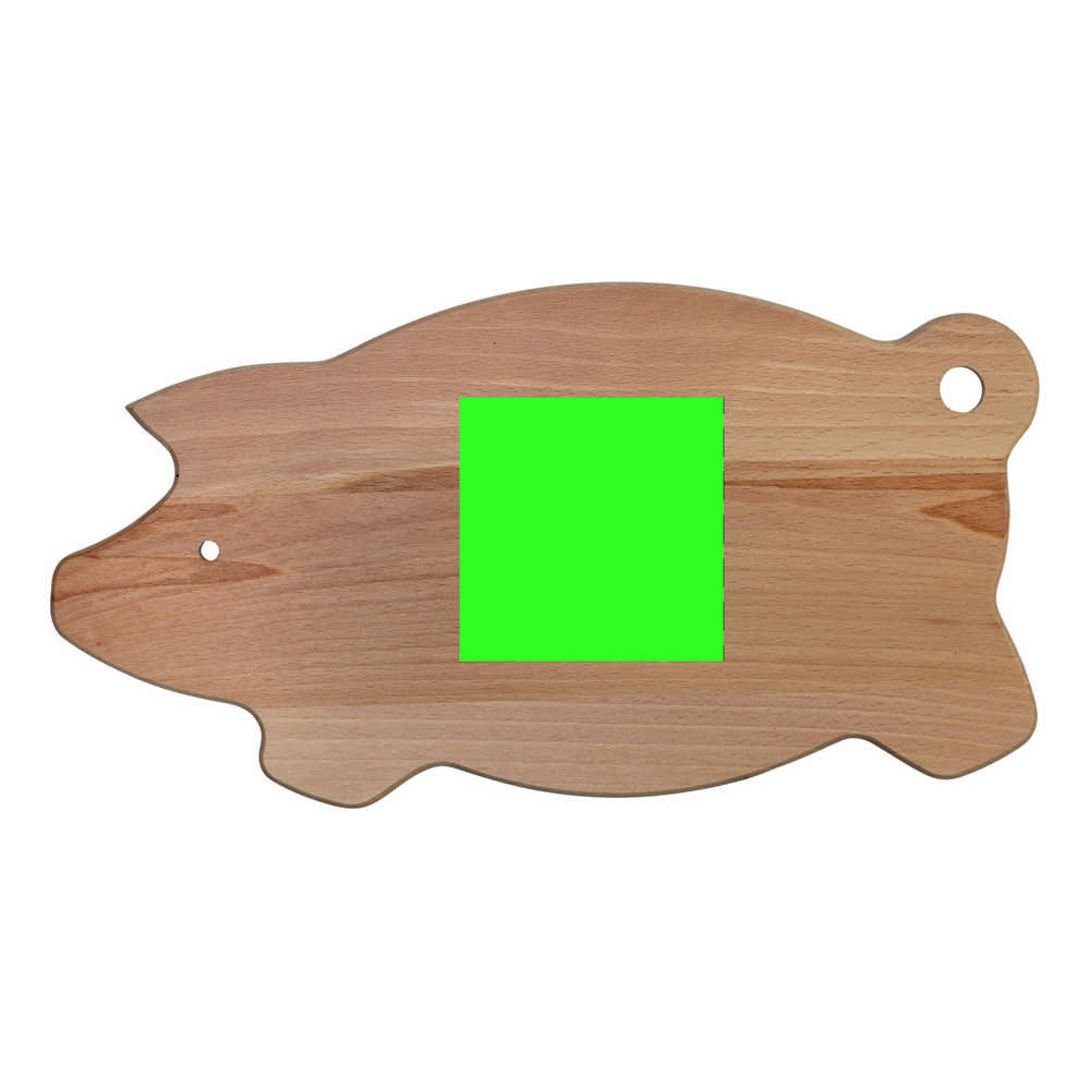 Plank varken beuken 29x15 cm