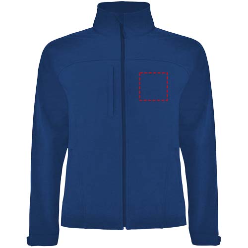 Rudolph unisex softshell jack
