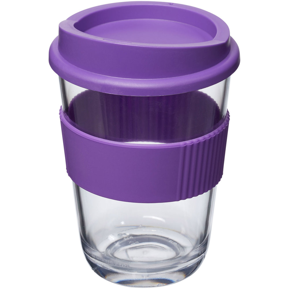 Americano® Cortado 300 ml beker met grip - Paars