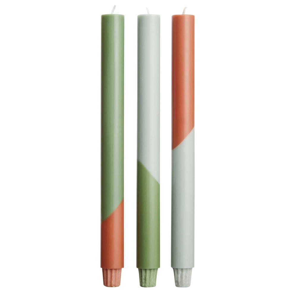 Originalhome Eden diagonale kaarsen - set van 3