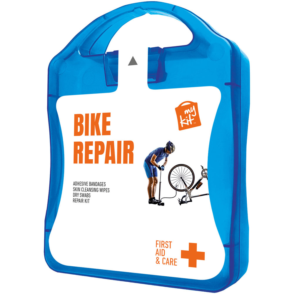 MyKit Fiets reparatie set - Transparant Blauw