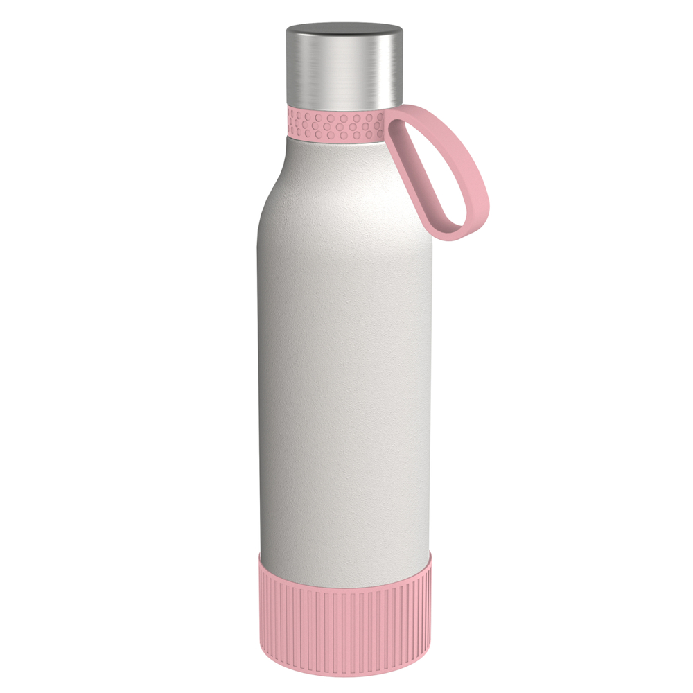 Fles RETUMBLER-myTOULON II 820 - lichtmagenta, roze, zilver, wit