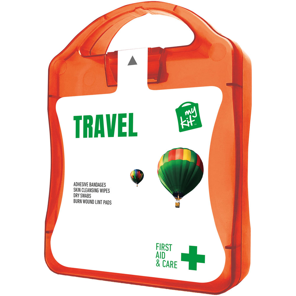 Mykit Reizen Set - Transparant Rood