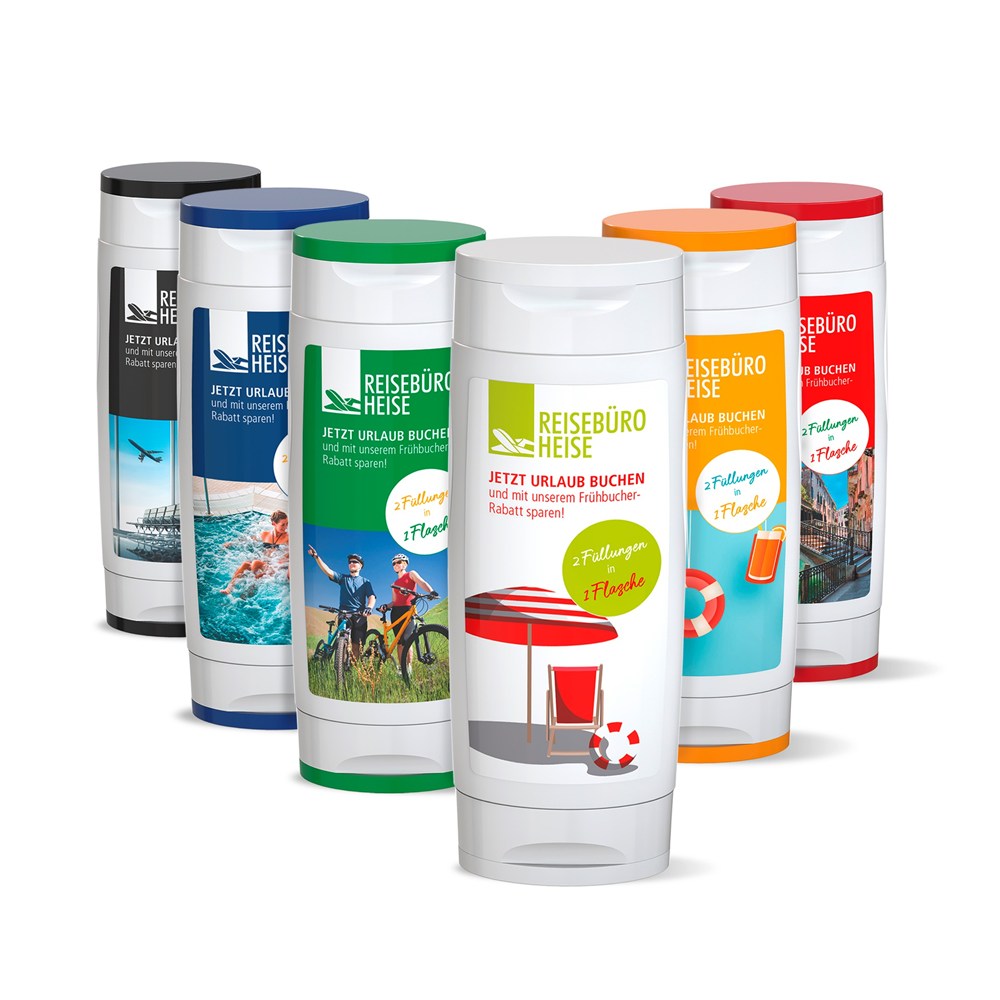 DuoPack: Zonnemelk Gevoelige Huid SPF 30 + handreinigingsgel (2x50 ml)