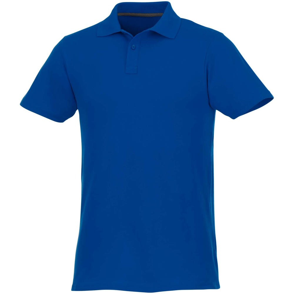 Helios 180 g/m² herenpolo met korte mouwen - Blauw