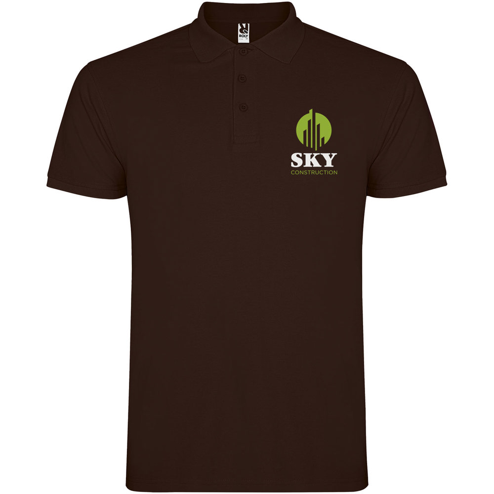 Star 200 g/m² herenpolo met korte mouwen