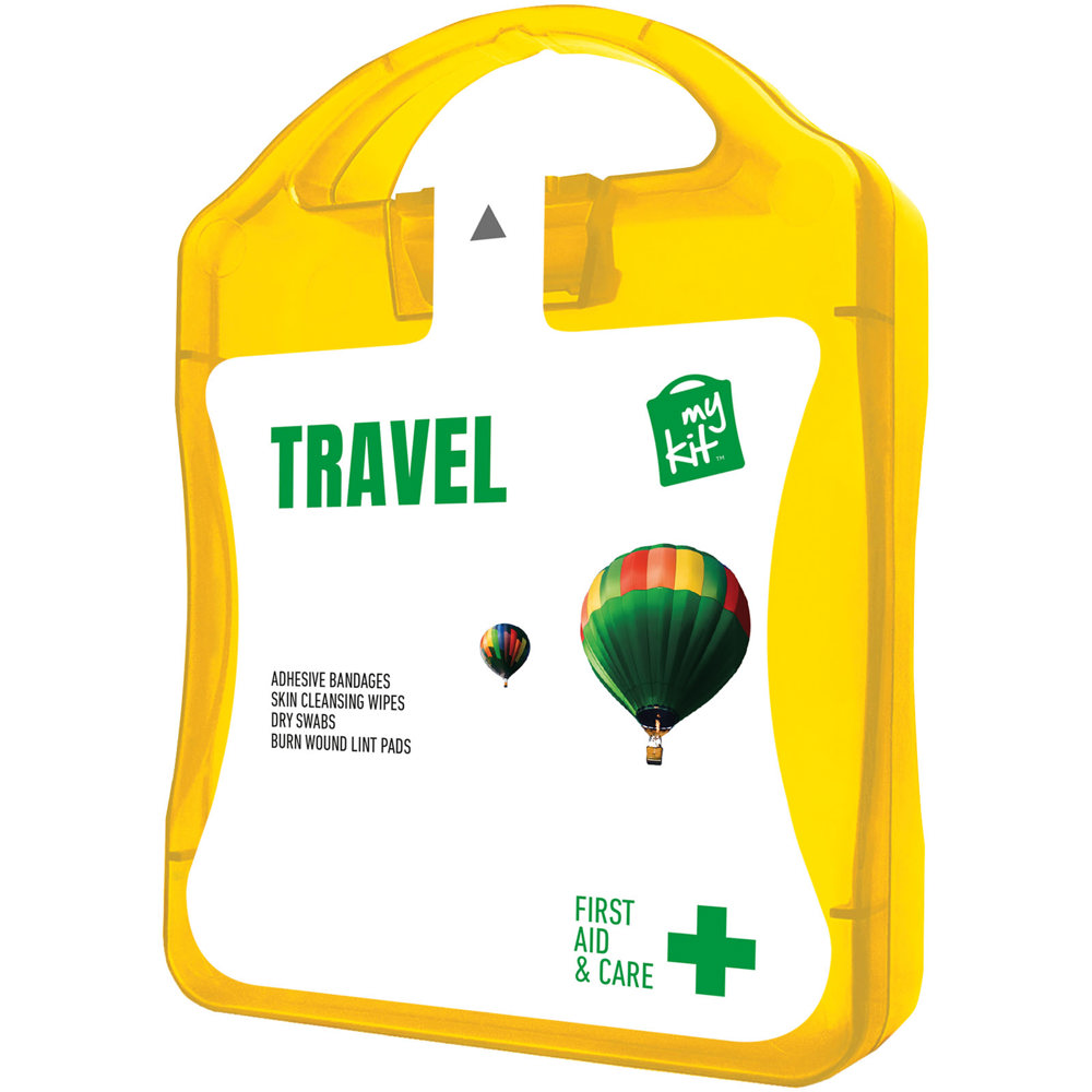 Mykit Reizen Set - Transparant Geel