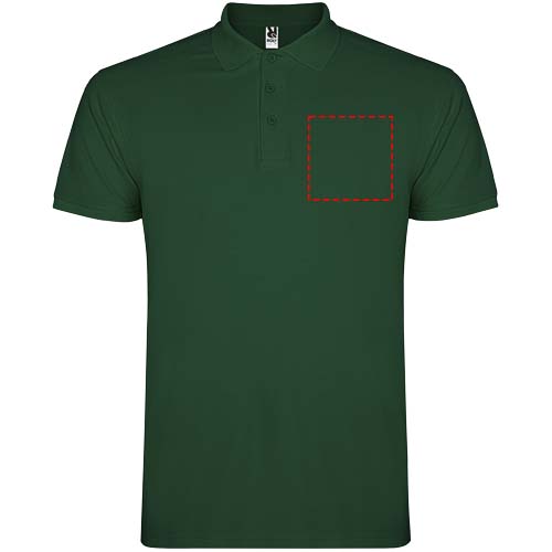 Star 200 g/m² herenpolo met korte mouwen