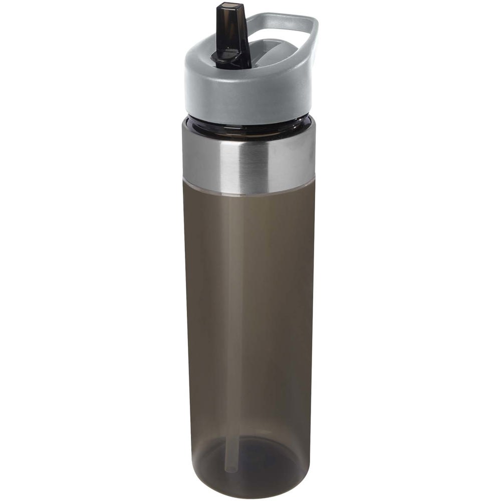 Dylan 650 ml Tritan fles met tuitdeksel - grijs