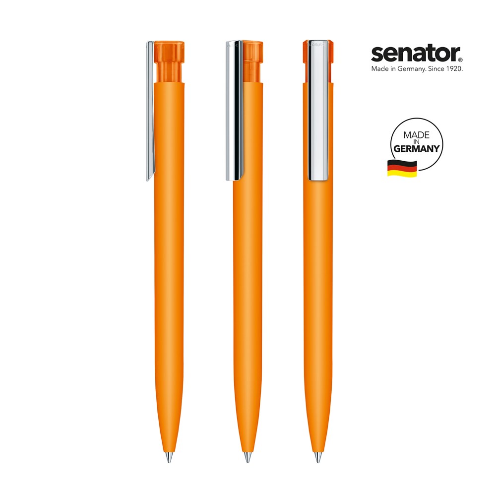 senator® Liberty Soft Touch MC  retractable pen - oranje 151