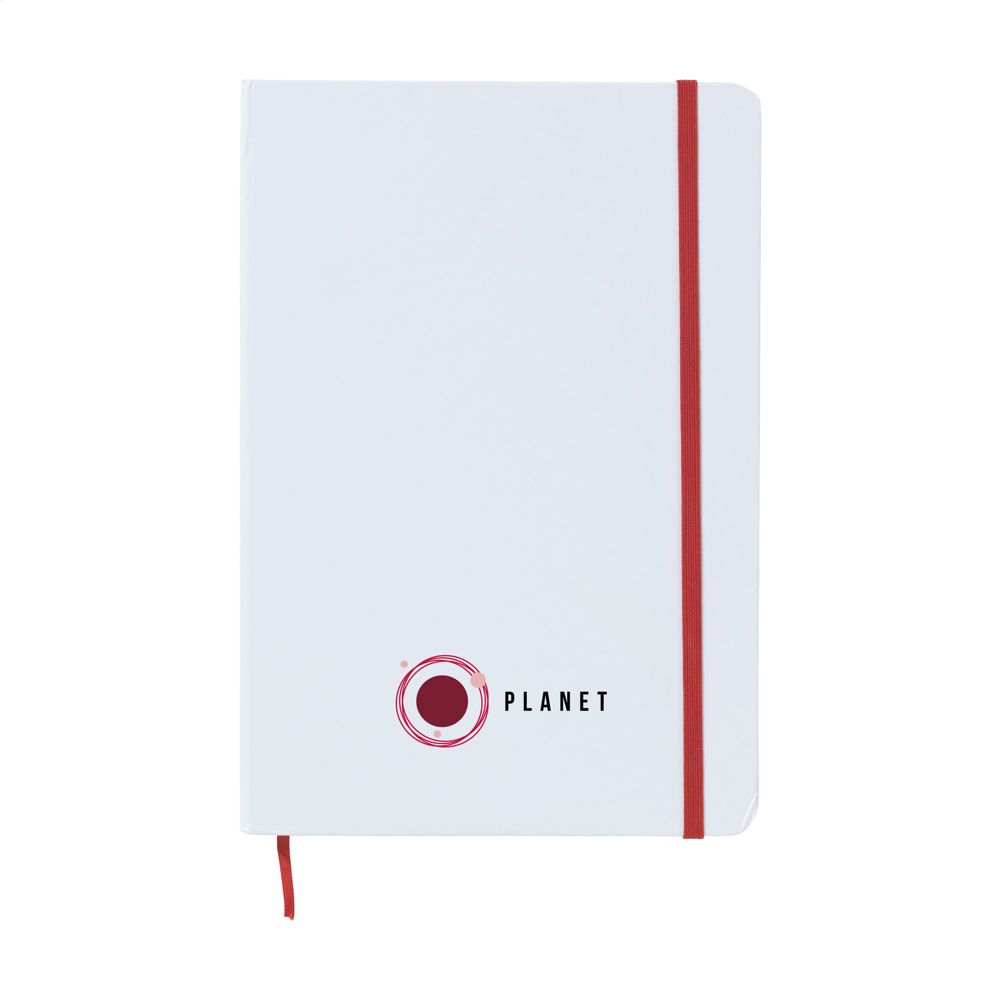 WhiteNote A5 notitieboek - Rood