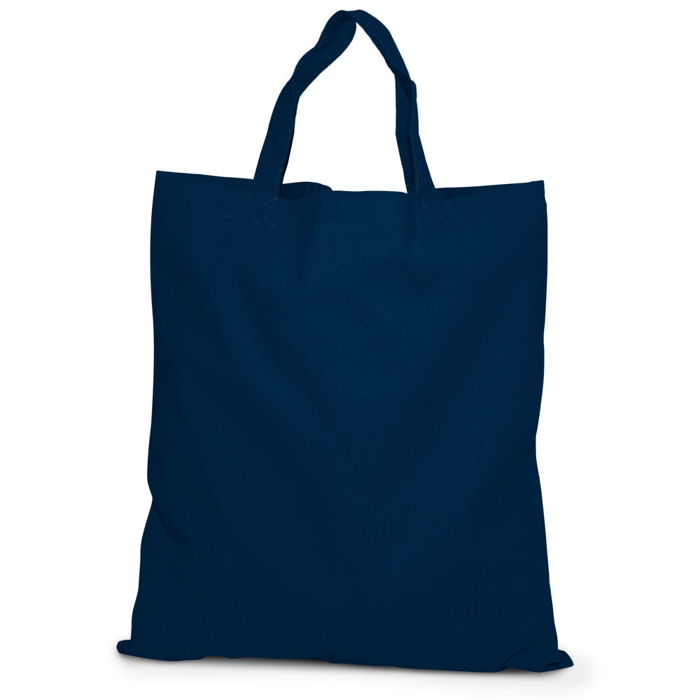 KAPSTADT – Katoenen tas met korte handvatten - Donkerblauw