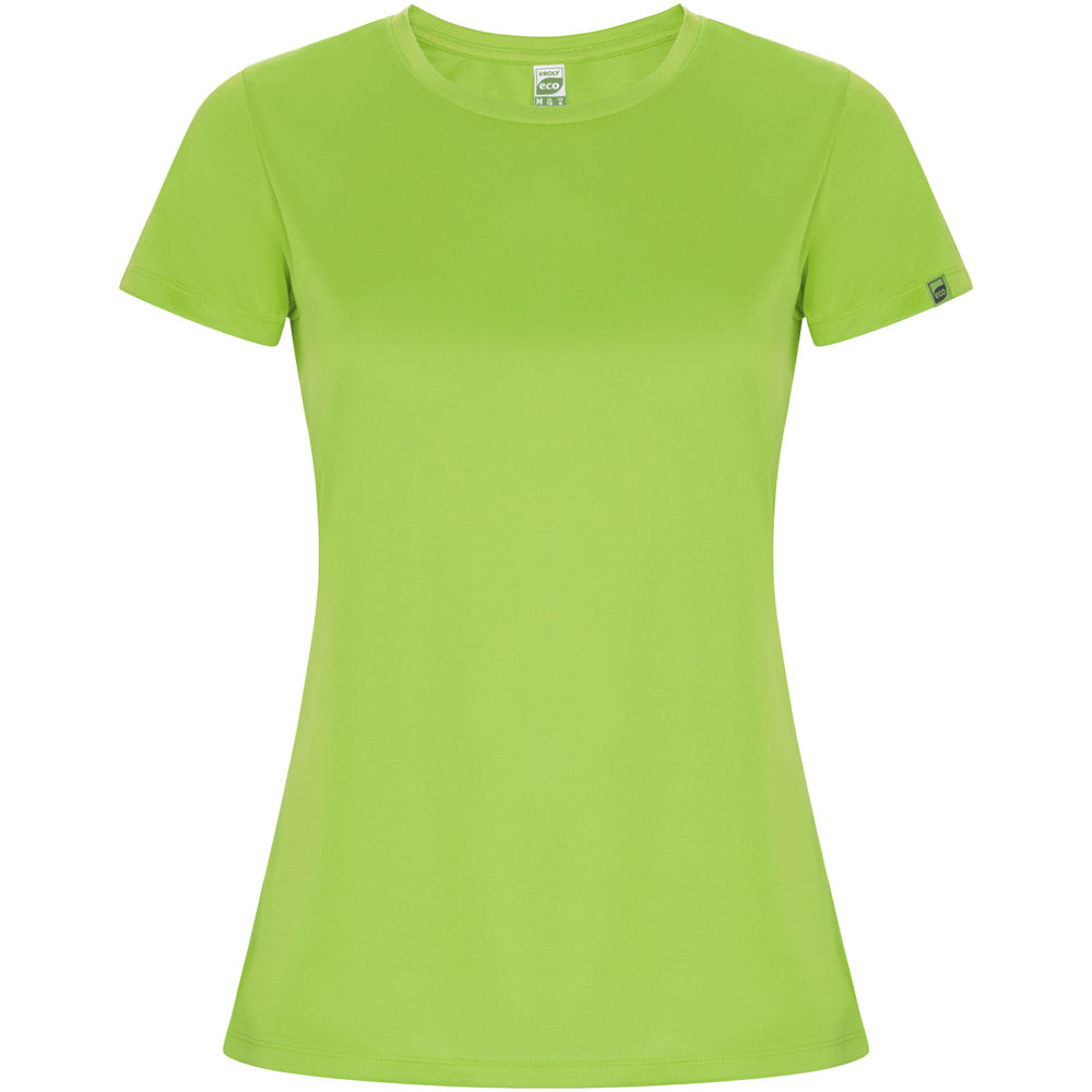 Imola 135 g/m² sportshirt met korte mouwen voor dames - Lime