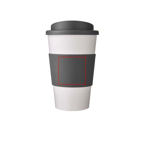 Americano® 350 ml geïsoleerde beker met grip