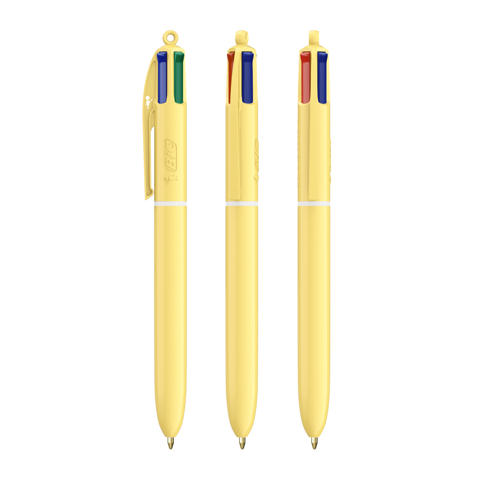 BIC® 4 Colours® Pastel + Lanyard