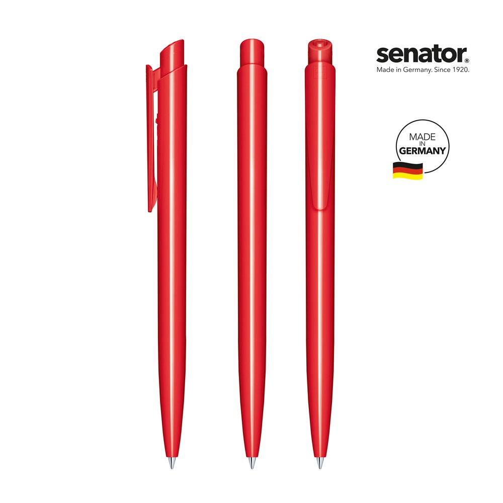 senator® Dart Polished balpen - rood 186