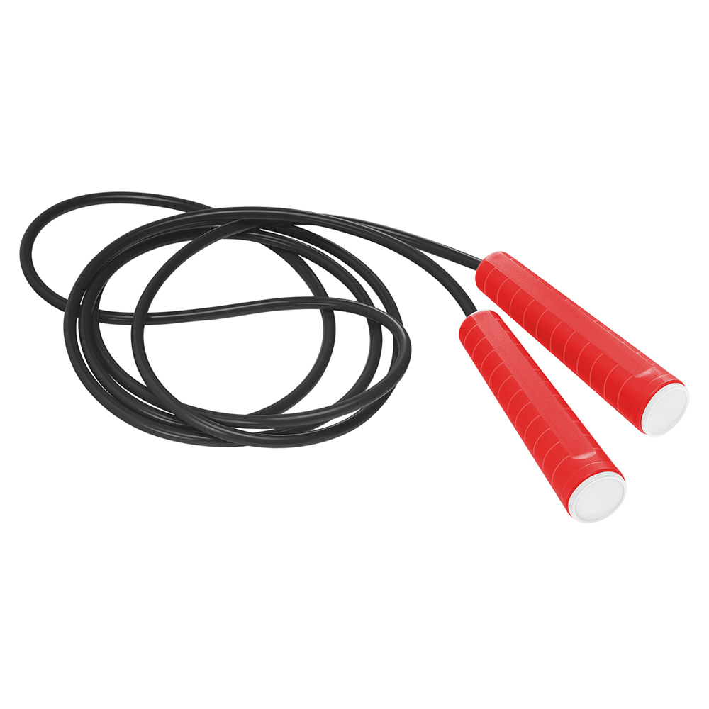 Springtouw - rood/wit/zwart
