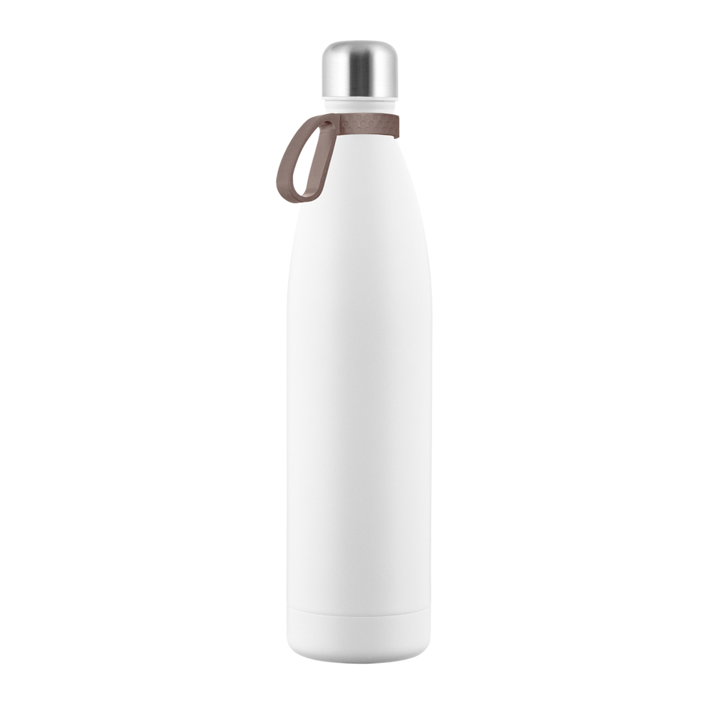 Thermofles RETUMBLER-NIZZA XXL - bruin, zilver, wit