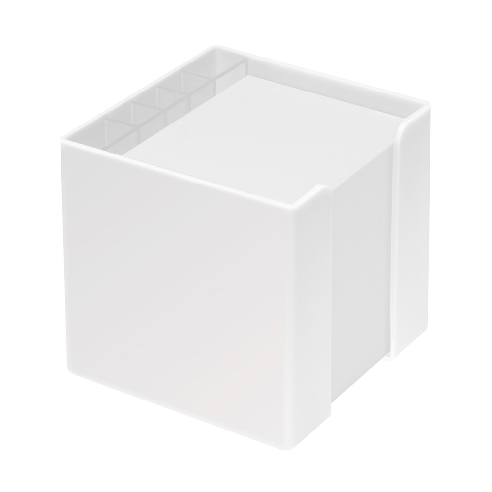 Memobox "Alpha" met organizer - Wit