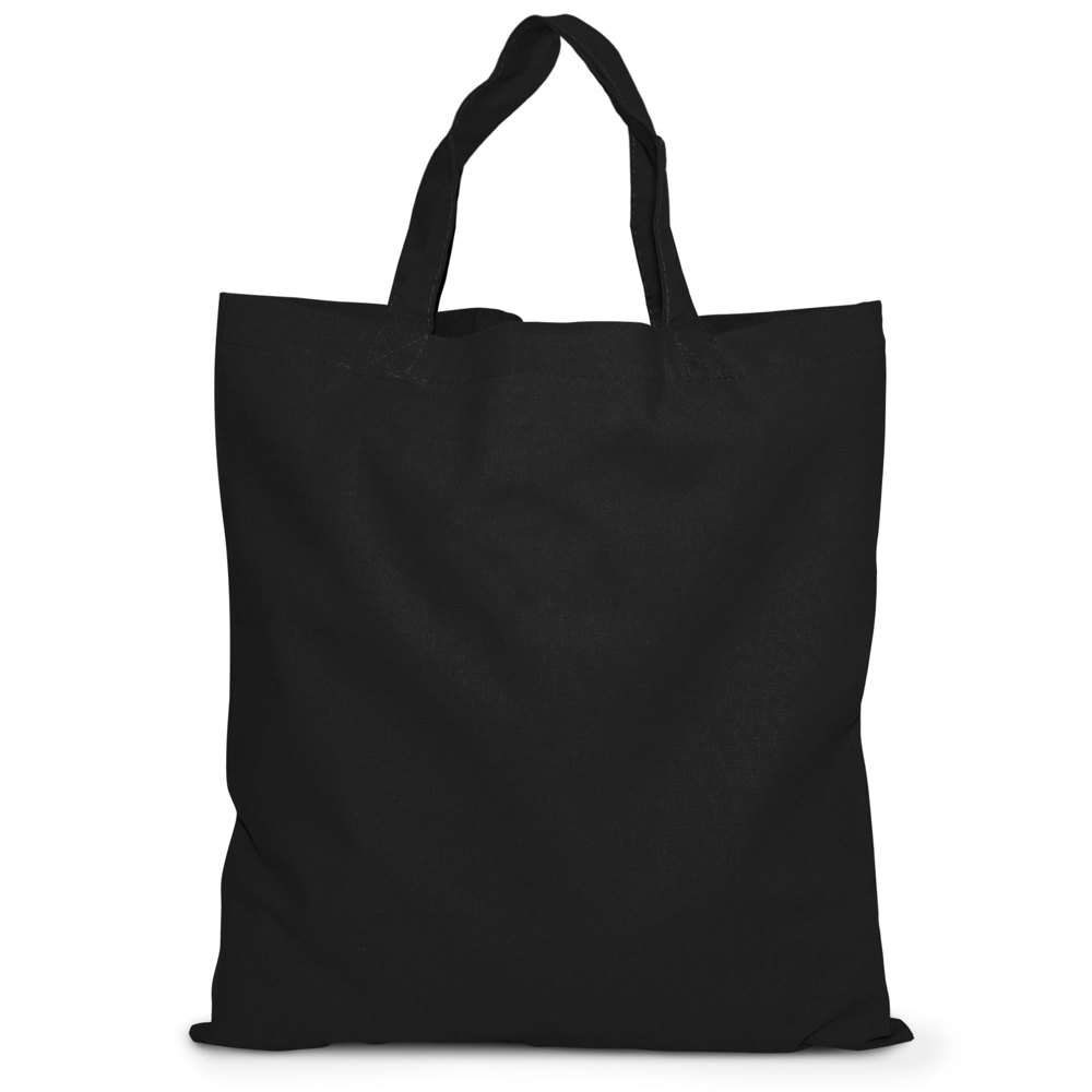 KAPSTADT – Katoenen tas met korte handvatten - Zwart