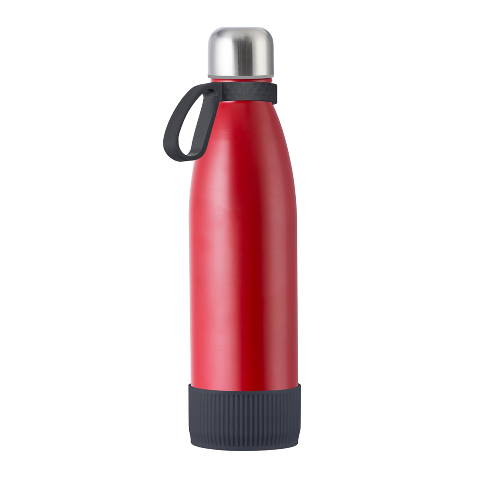 Fles RETUMBLER-myTOULON - donkergrijs, rood