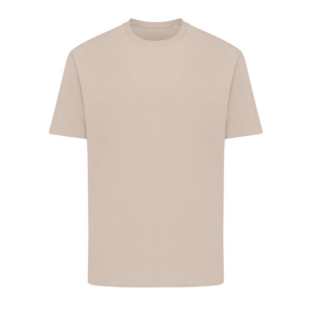 IQONIQ Teide gerecycled katoen t-shirt - desert (± PMS 14-0708 TCX)