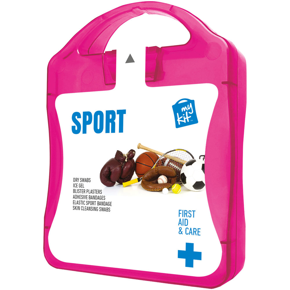 MyKit Sport set - Transparant magenta