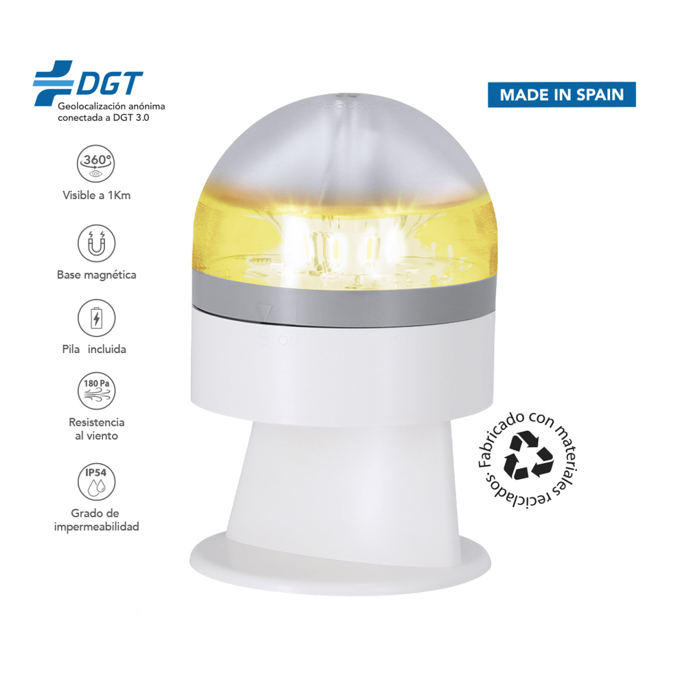 Geolokaliseerd Noodlicht V16 Busby