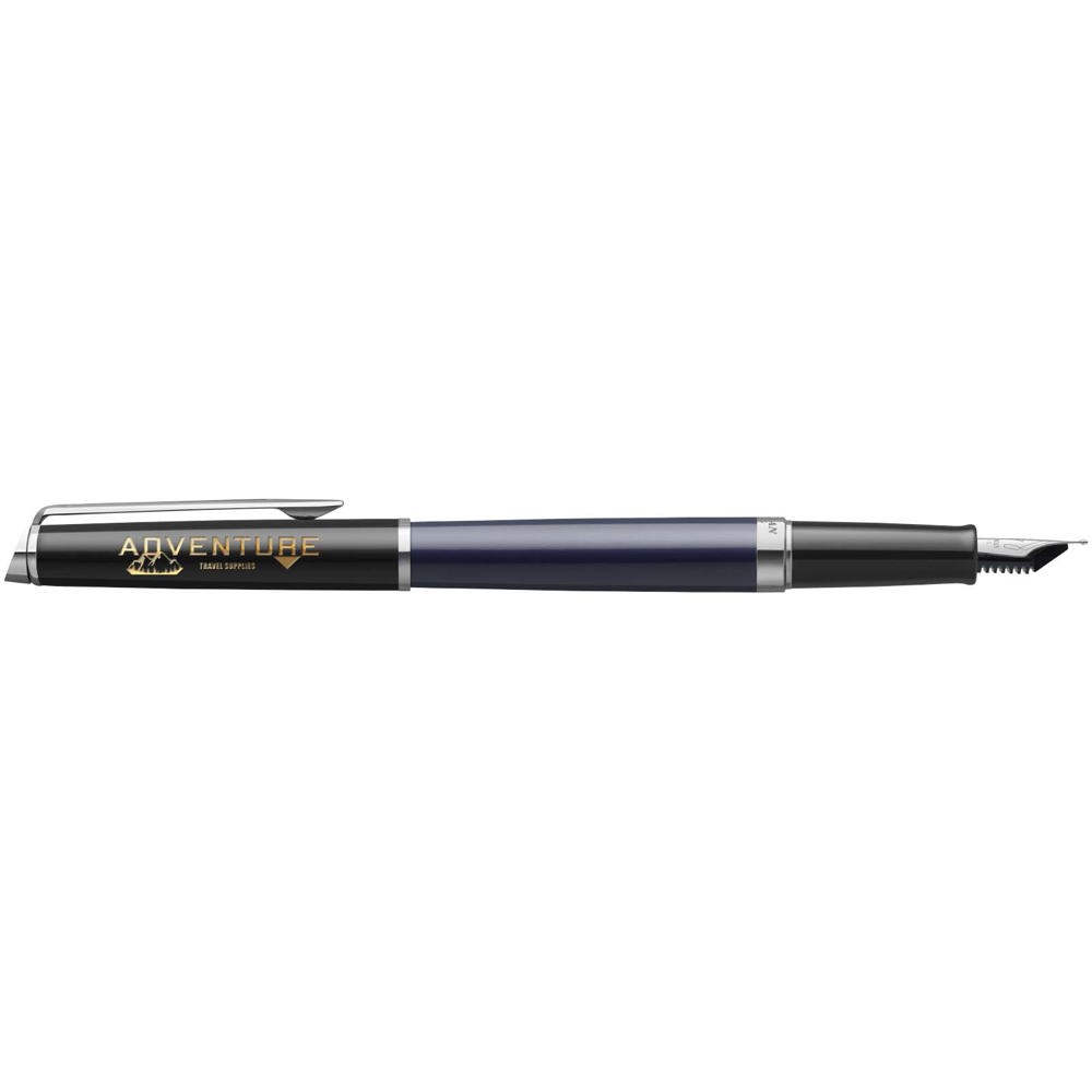 Waterman Hemisphere vulpen met kleurblokken en palladium afwerking (blauwe inkt)