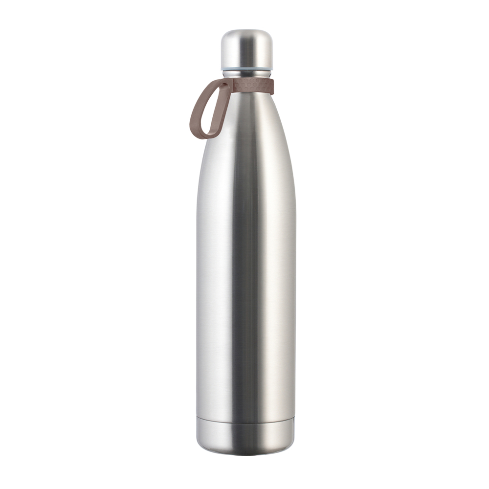 Thermofles RETUMBLER-NIZZA XXL - bruin, zilver