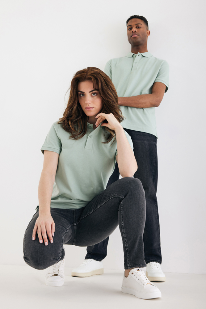 IQONIQ Yosemite gerecycled katoen pique polo