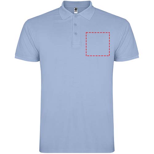 Star 200 g/m² herenpolo met korte mouwen