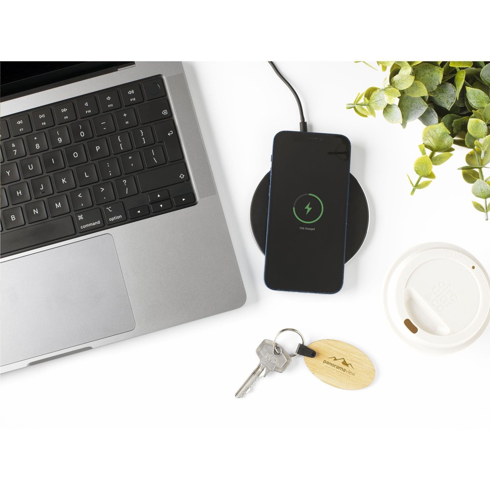 Tecco GRS Recycled Alu 15W Wireless Charger oplader