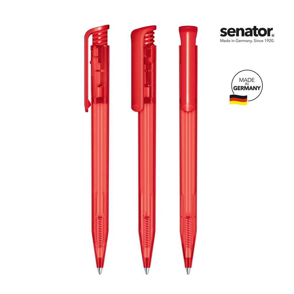 senator® Super Hit Frosted balpen - rood 186