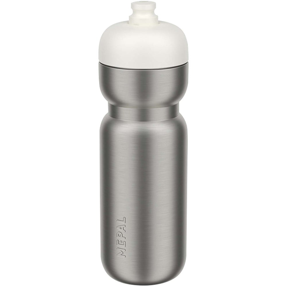 Mepal Pull 800 ml roestvrijstalen sportfles - Wit