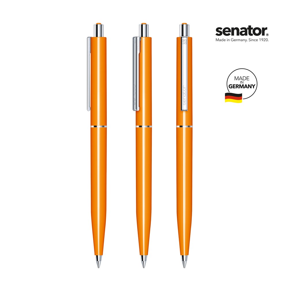 senator® Point  Polished  retractable pen - oranje 151